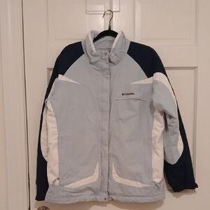 Columbia Sky Blue and Navy Jacket